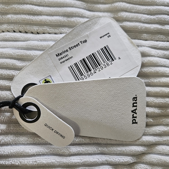 Prana Womens Colorful Swim Top Size XS NWT - Picture 4 of 7